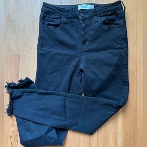 Carly Jean Los Angeles (CJLA) Black High Waisted Skinny Jeans Size 3